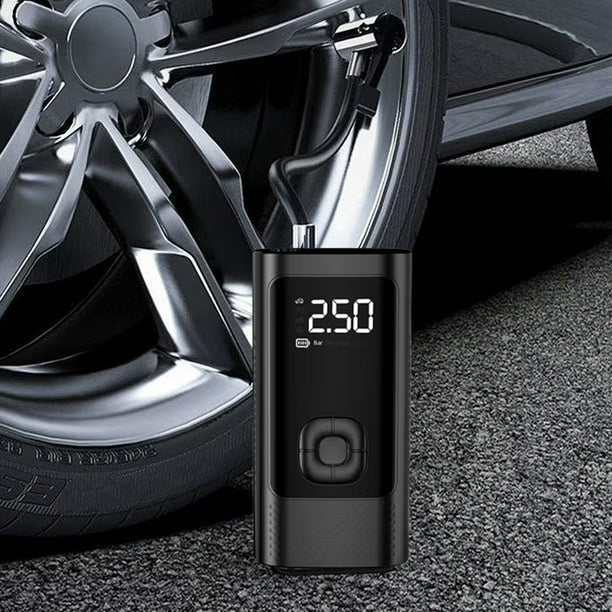 Mini Compresor de Aire Portátil Inteligente 150 PSI con Pantalla Digital