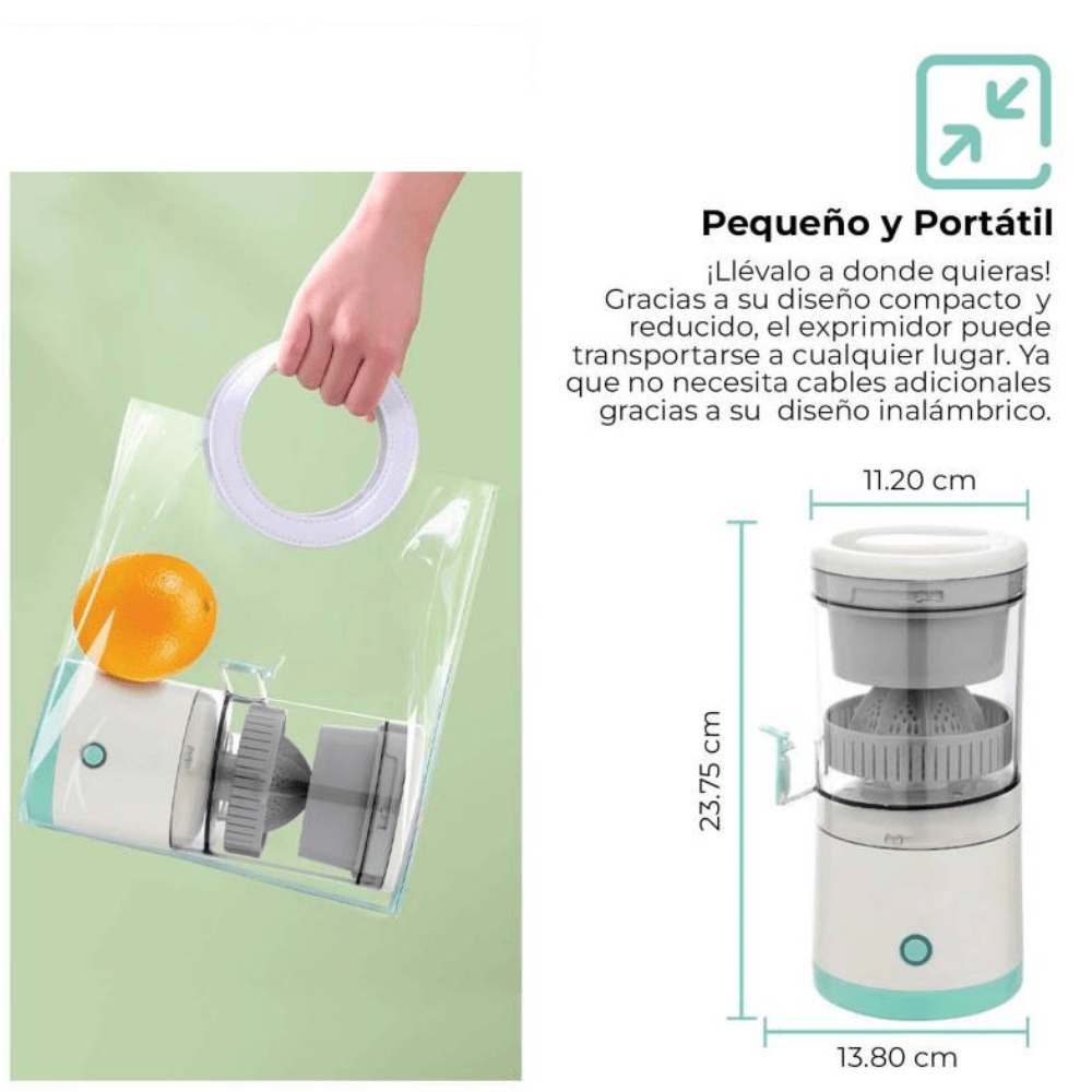 Exprimidor Eléctrico Portátil- Delivery Gratis