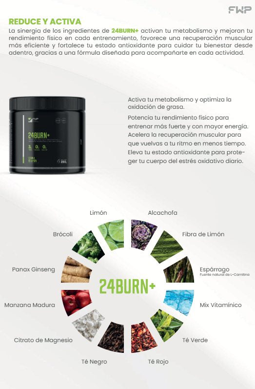 24BURN+ Quemador de grasa🔥